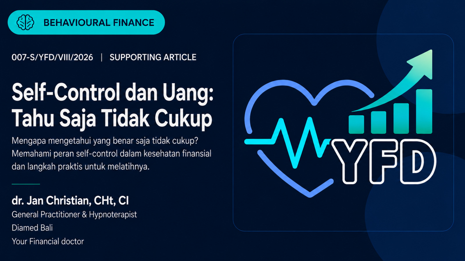Self-Control dan Uang: Tahu Saja Tidak Cukup